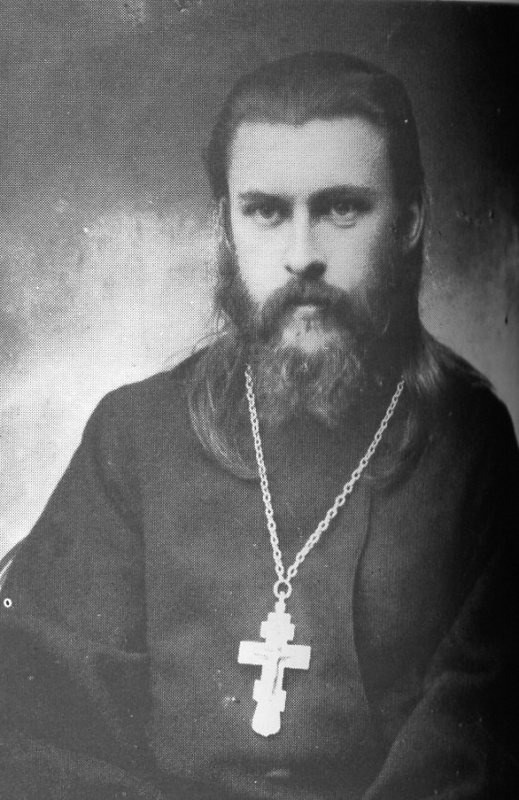 Father Seraphim before his martyrdom