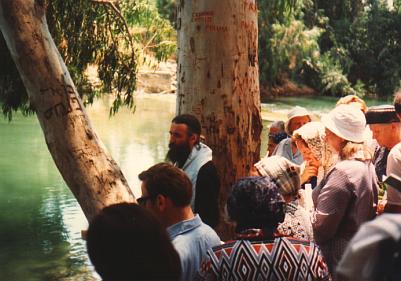 Pilgrims during the Blessing of Water (4)