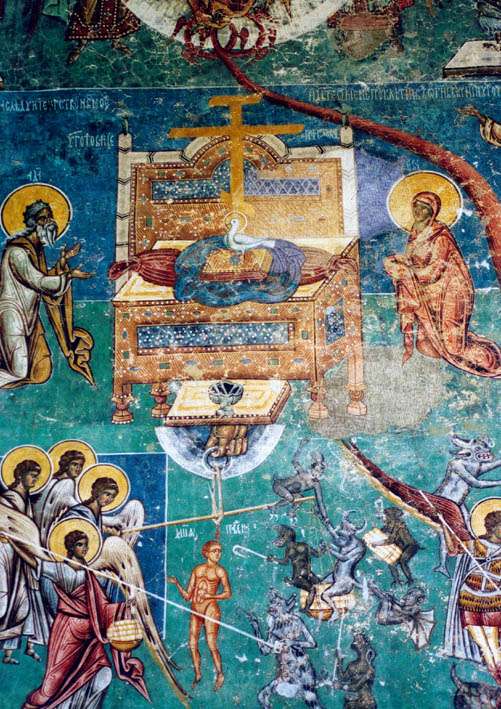 The Last Judgement - Voronet Monastery Fresco - Romania (4)