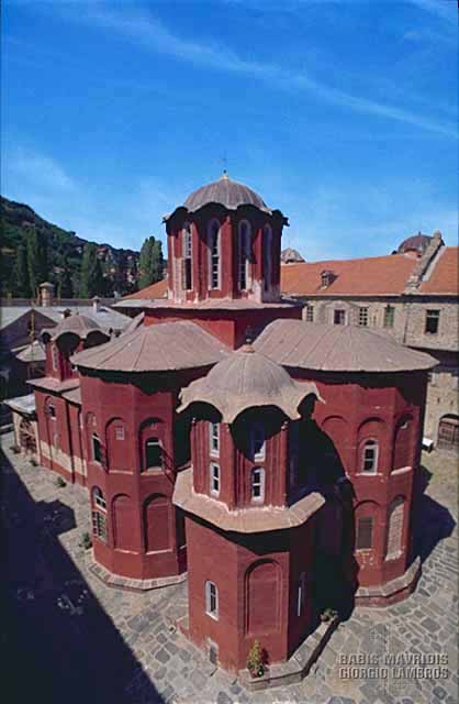The principal church of the monastery was built in 1540 (2)