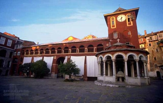 The principal church of the monastery