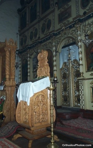 Inside the Church of the Barnova Monastery, Iasi, Romania (8)