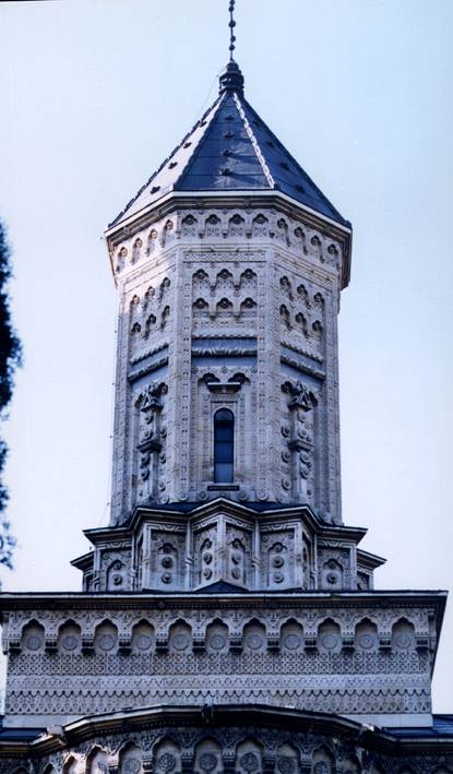 'Three Hierarchs' Church, Iasi, Romania (detail of the spire)