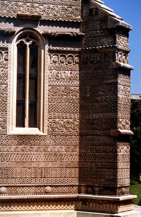 'Three Hierarchs' Church, Iasi, Romania (wall detail, 1)