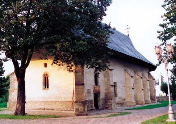 St. Nicholas Church, Bogdana Convent, Radauti, Romania (south view)