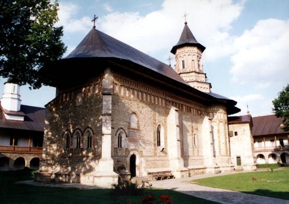 South view - Neamt Monastery, Romania