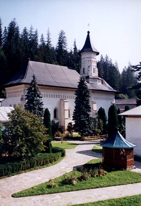 South view - Slatina Monastery, Romania