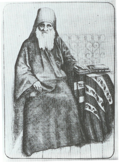 Blessed Schemamonk Nectarie the Protopsalt ( 1898) / Prodromu (Forerunner) Skete, Mt. Athos