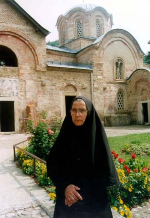 Abbess Fevronia of the Patriarchate Monastery, Serbia