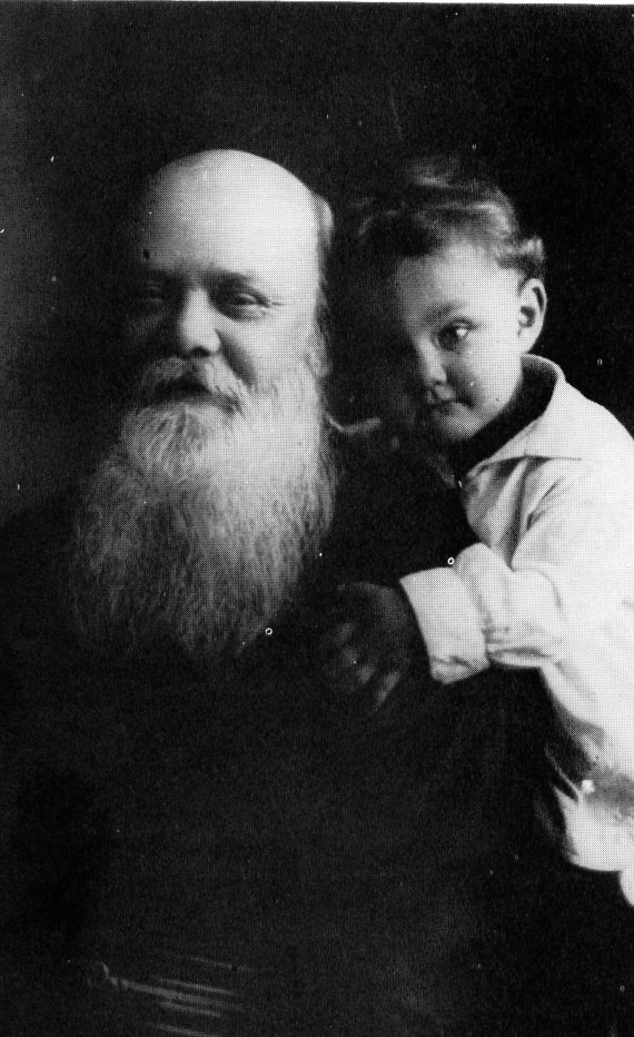 Father Nicholas with his grandson