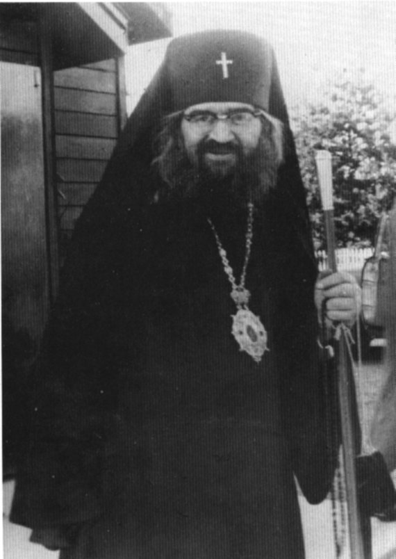 Visiting a church in Monterey, California, 1959