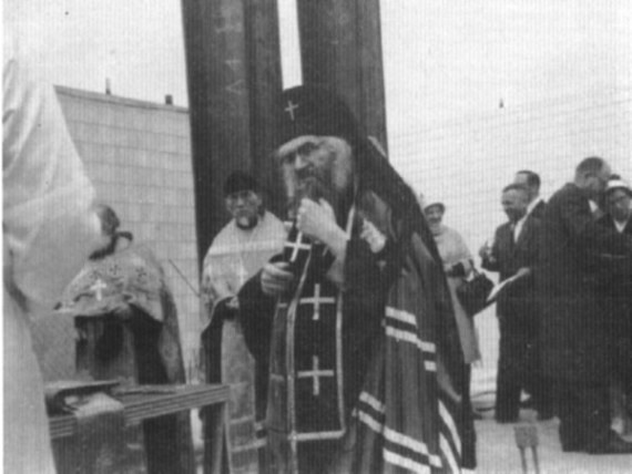 During the building of the San Francisco Cathedral