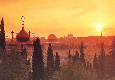 Jerusalem from the Mt of Olives