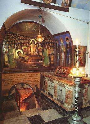 Tomb and cave of St. John of Damascus