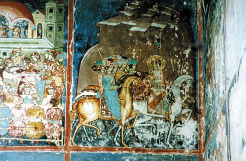 Arbure Monastery Fresco - Romania (3)
