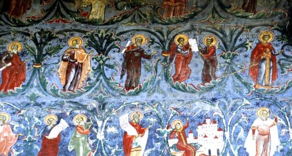 Sucevita Monastery Fresco - Romania