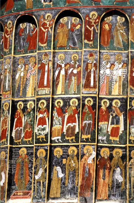 Sucevita Monastery Fresco - Romania