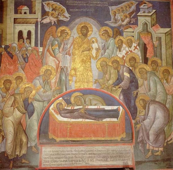 Dormition of the Theotokos, Visoki Decani Monastery, Serbia, XIV Century