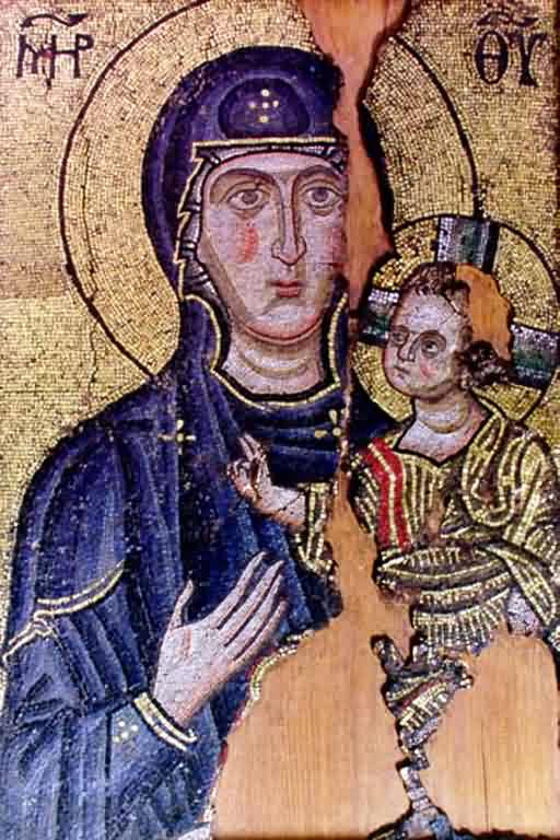 Mother of God with Christ (mosaic)