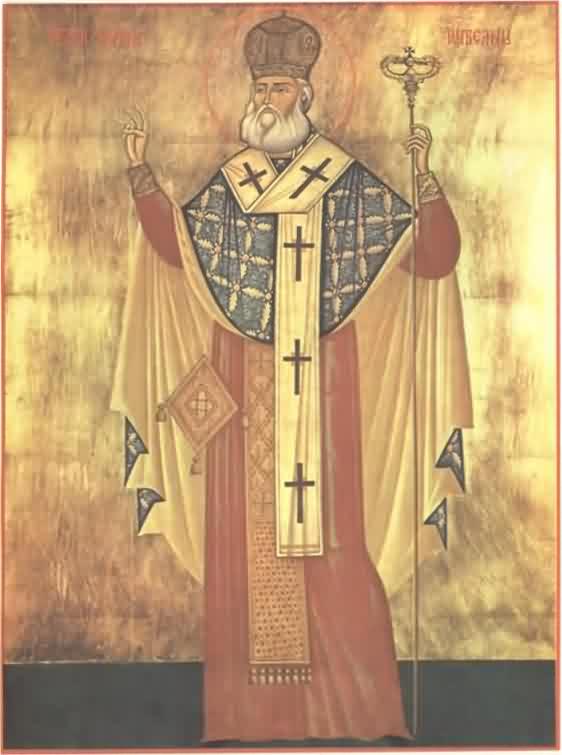 Holy Hieromartyr Anthimos the Ivirite, Metropolitan of Wallachia (Romania)