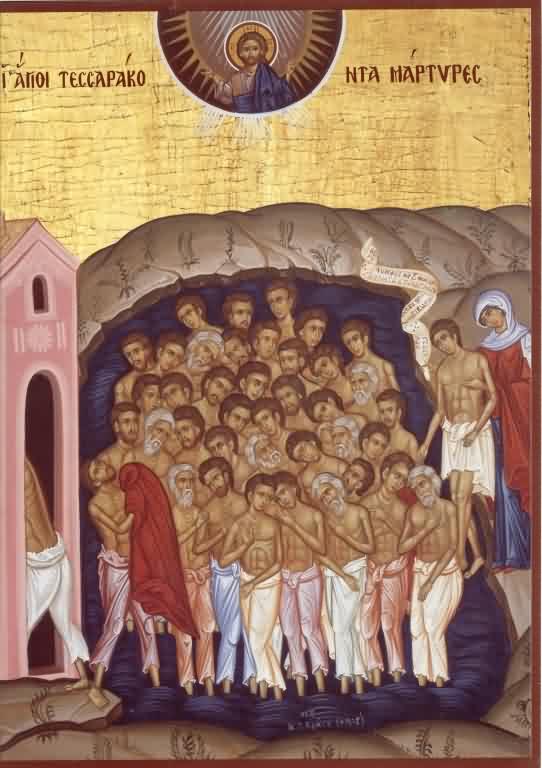 The Holy Forty Martyrs of Sebaste