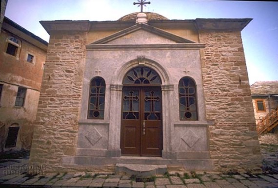 One of the 22 tiny churches within the monastery