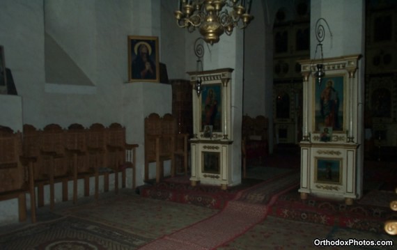 Inside the Church of the Barnova Monastery, Iasi, Romania (4)