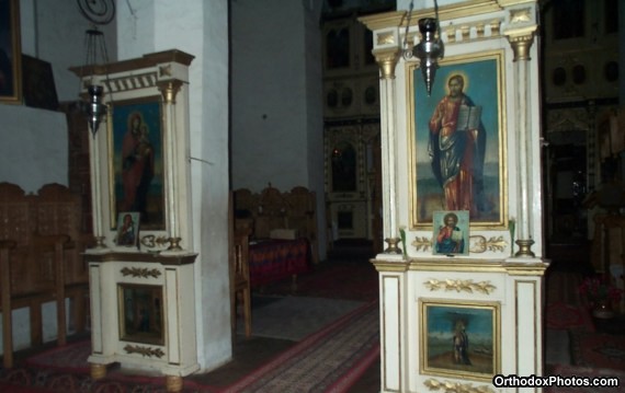 Inside the Church of the Barnova Monastery, Iasi, Romania (5)