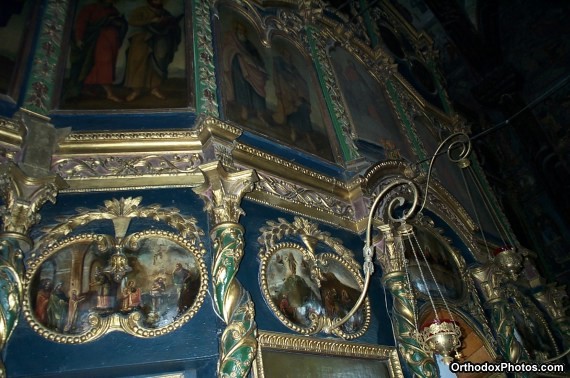 Inside the Church of the Cetatuia Monastery, Iasi, Romania (15)