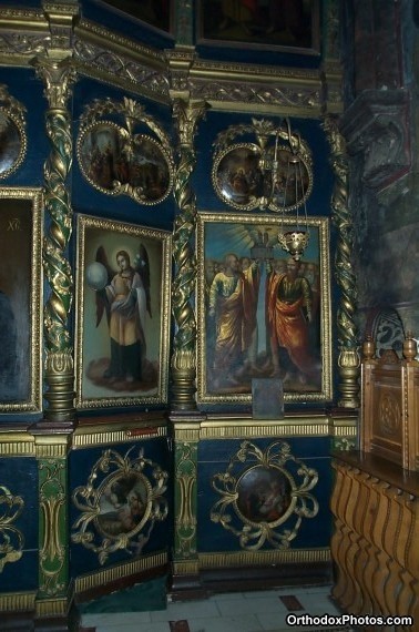 Inside the Church of the Cetatuia Monastery, Iasi, Romania (22)
