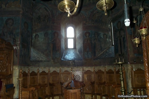 Inside the Church of the Cetatuia Monastery, Iasi, Romania (7)