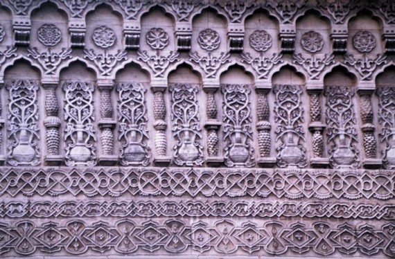 'Three Hierarchs' Church, Iasi, Romania (wall detail, 2)