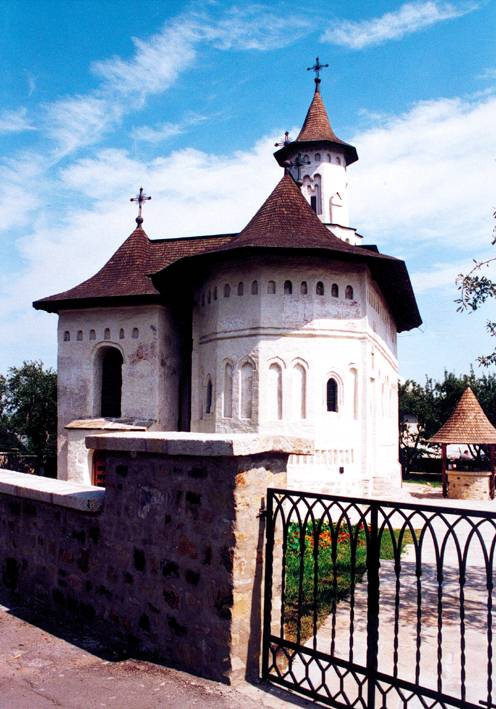 St. John the Baptist - Coconi Church, Suceava, Romania (west view)