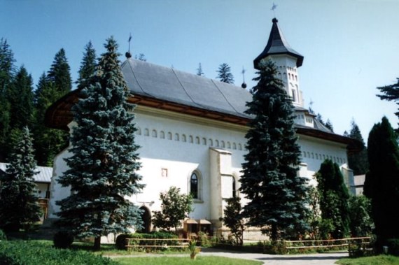 South view - Slatina Monastery, Romania