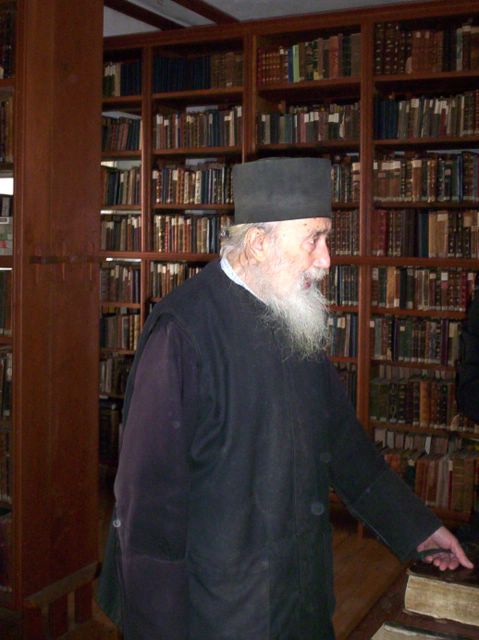 The monastery library