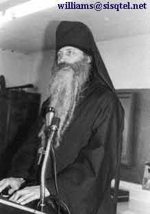 Lecturing on 'Putting Lent into Practice' at the Saint Herman Winter Pilgrimage, 1980 - Copyright  The Blessed Seraphim Hermitage