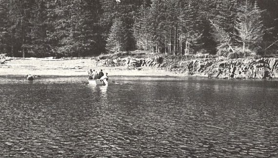 5. Arrival at Monk's Lagoon, Spruce Island (1)