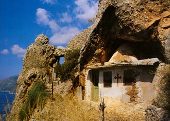 Small athonite hermitage church